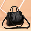 Women's Bags Soft Leather Retro Bucket Bag Handbag