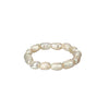 Baroque pearl ring