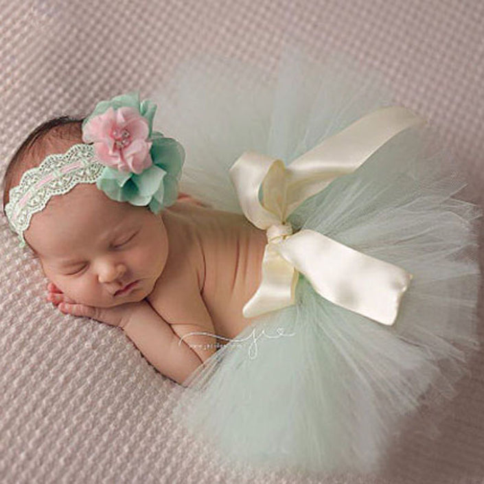 Creative And Simple Newborn Puffy Skirt