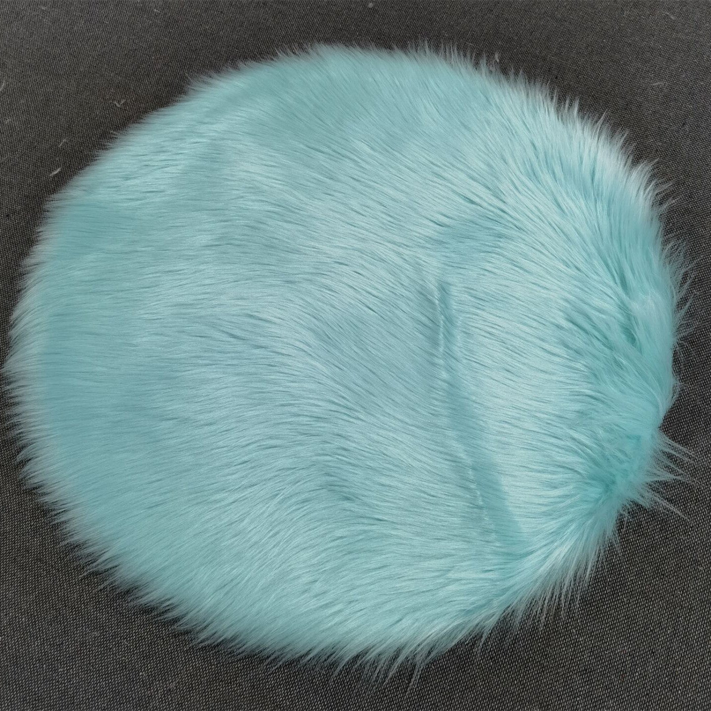 Living Room Bedroom Round Solid Color Carpet
