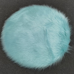 Living Room Bedroom Round Solid Color Carpet