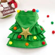 Christmas Pet Clothes Two Color Cloak Pet Cloak Shawl Dog Transfiguration