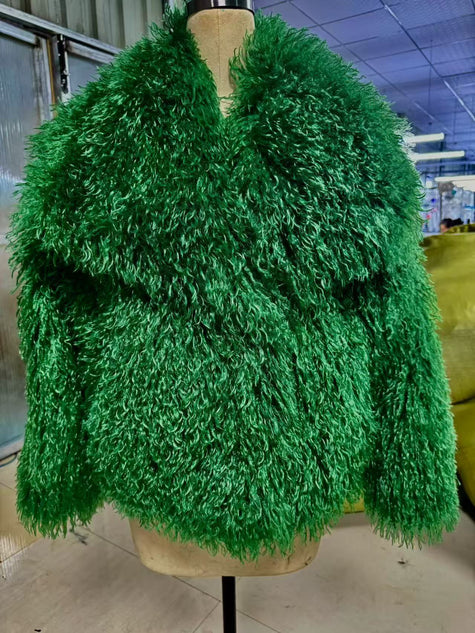 Fashion Fox Fur Fur Coat Fluffy Plush Women's Clothing