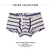 Men's cotton underwear comfort striped boxer briefs