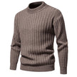 Men's Knitwear Solid Color Round Neck Fashion Sweater