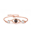 S925 Silver Devil's Eye Projection Bracelet for Women