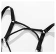 Multi-Color Mesh See-through Bra Underwear Stitching Strap Set
