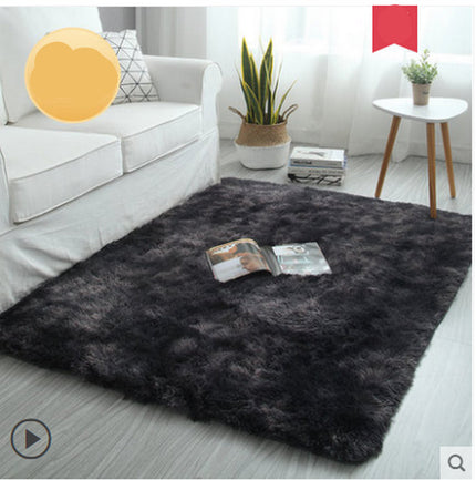 Nordic tie-dye gradient carpet
