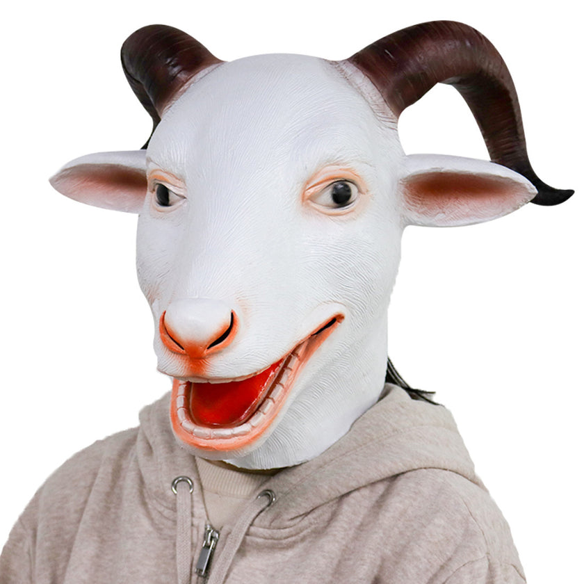 Halloween Bald Old Man Mask Old Grandpa Headgear Props