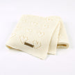 Baby Blanket Knitted Heart Hollow Windproof Blanket