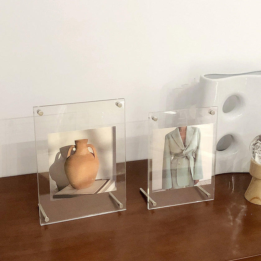Transparent Acrylic Stand Photo Frame Ins