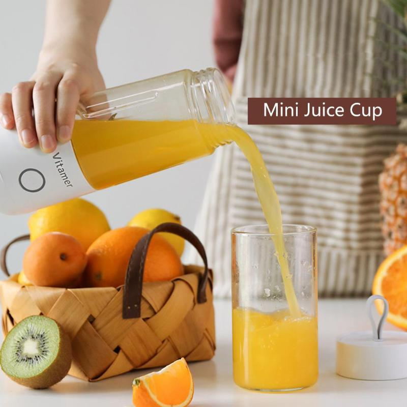 Alpscommerce Portable Blender Juicer Electric USB Rechargeable Mixer