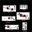 Rose Chest Dark Tattoo Cartoon Sticker