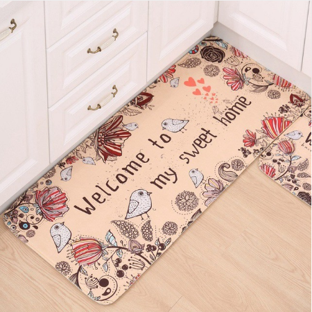 Printed Kitten Mat Antiskid Mat Carpet