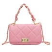 Simple Rhombus Chain Fashion High Sense Small Square Bag