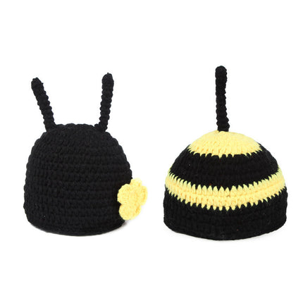 Wool knitted baby photo dress