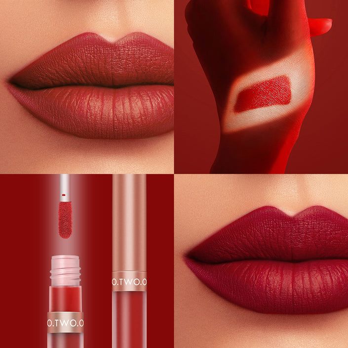 12 colors honey velvet matte lip gloss