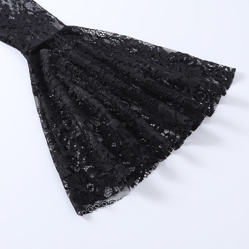 Dark Retro Personality Evening Dress Women