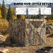 Camping Hunting Blind, 3-Panel Blind See Through for Hunting Camping 176