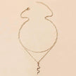 European And American Snake Necklace Female Minority Simple