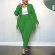Fashion Temperament Professional Casual Long Sleeve Pants Small Suit Two-piece Suit