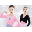 Children's Dance Clothing Long-sleeved Thickened Velvet Dance Shawl Coat Girl Dancing Vest Ballet Ballet Leotards For Women