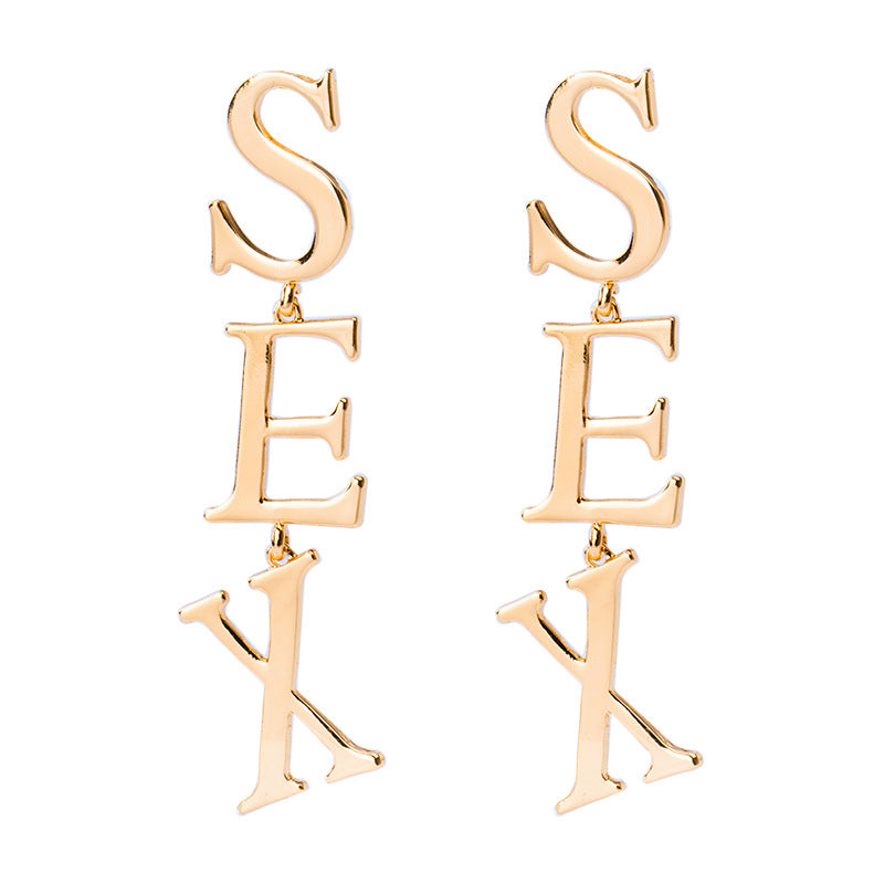 Cold Style Geometric Earrings