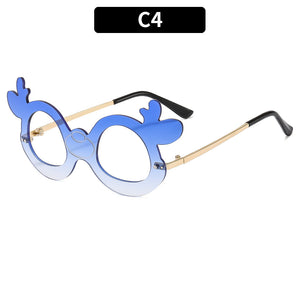 Personalized Holiday Party Fancy Dress Party Decoration Deer Glasses