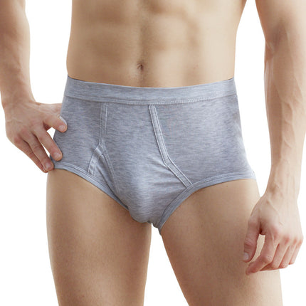 Men's Cotton High Waist Underwear Plus Size