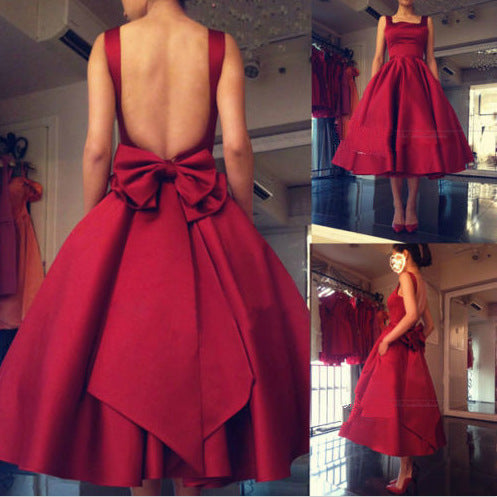 Dress Sleeveless Bridesmaid Short Dress Mini Dress Sisters Dress