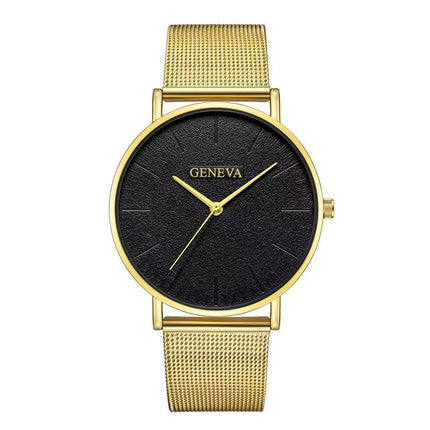 Men's watch men's watch steel mesh strap watch