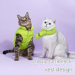 Pet Cat And Dog Universal Clothes Vest Winter Warm Cat New Winter Clothes Anti-lint