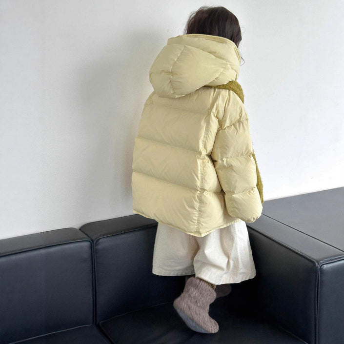 Girl's Down Jacket Winter Coat Thickened
