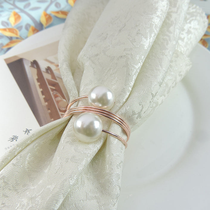 Pearl napkin ring