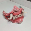 Latex Half Face Horror Tooth Mask Headgear