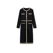 Classic Style Long Slim Knit Dress Women