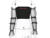 new sexy word shoulder tube top mesh long-sleeved umbilical shirt women