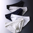 Men's Triangle Cotton Underwear Low Waist Sexy U Pouch