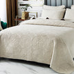 Double-sided Embroidered Bedding Set Of Three Pieces