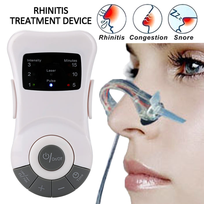Machine Electric Sinusitis Sneezing Nasal Itching Nose Care Device Safety Laser Light Treatment Cure
