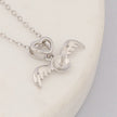 S925 Silver Pearl Pendant Women's Fashion Temperament Design Fetal Hair Angel Pendant