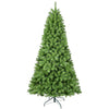 Artificial Tree, White Flocked Pine Premium Christmas Tree, Lifelike PE&PVC Mixed Tips