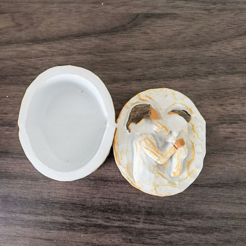 New Couple Memorial Box Resin Craft Home Decoration