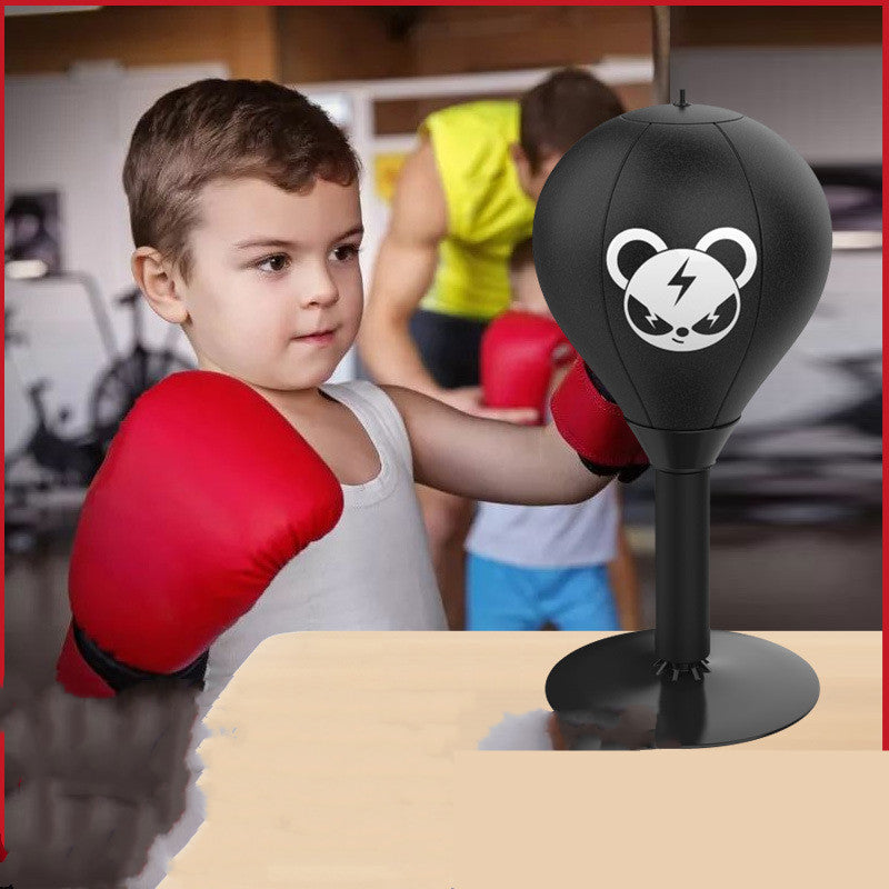 Boxing Speed Ball Tabletop Kids Suction Cup Boxing Reflex Ball Kickboxing
