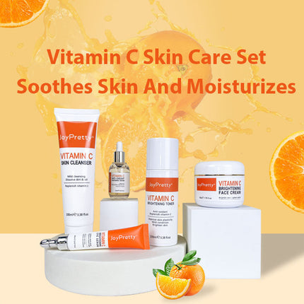 Hydrating And Moisturizing 5 Piece Facial Skin Care Set