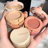 Light Wind Floating 3-color Earth Color Eye Shadow Plate