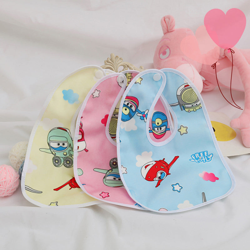 Fashion Newborn Crystal Velvet Waterproof Bib