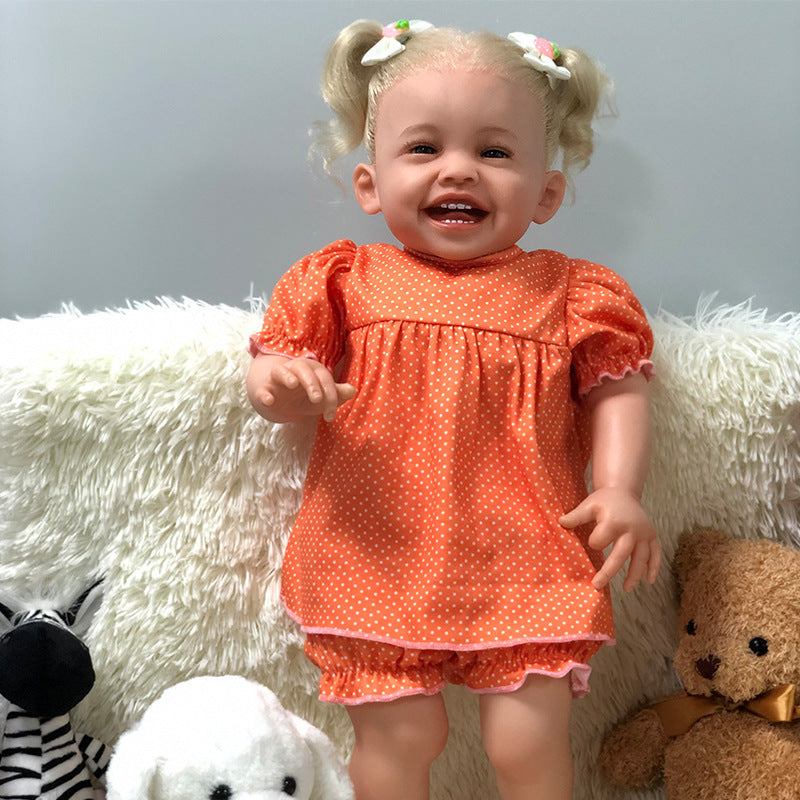 Rebirth Simulation Baby Silicone Doll Toy