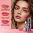 Silver Tube Tear And Pull Lip Gloss Not Smudge No Stain On Cup Matte Moisturizing
