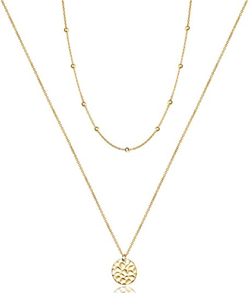 Men's Retro Fashion Stacked Necklace